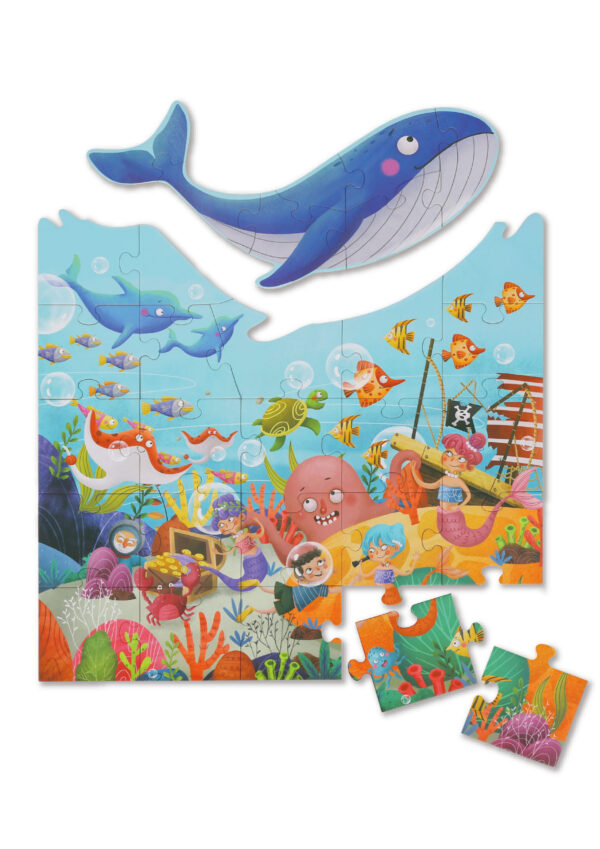 The Big Whale Puzzle - Preschool - Image 2