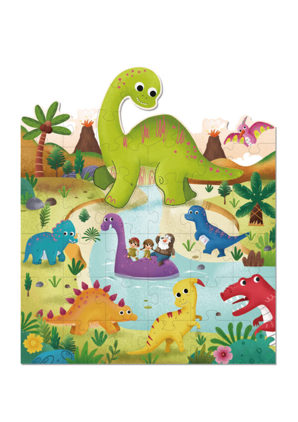 The Big Dinosaur Puzzle - Preschool - Image 2