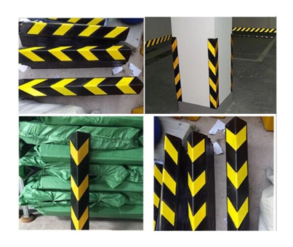 Heavy Duty Rubber Flat Corner Guard