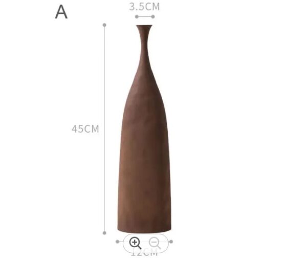 Ceramic Earthenware Flower Arrangement Vase Nordic Home Décor