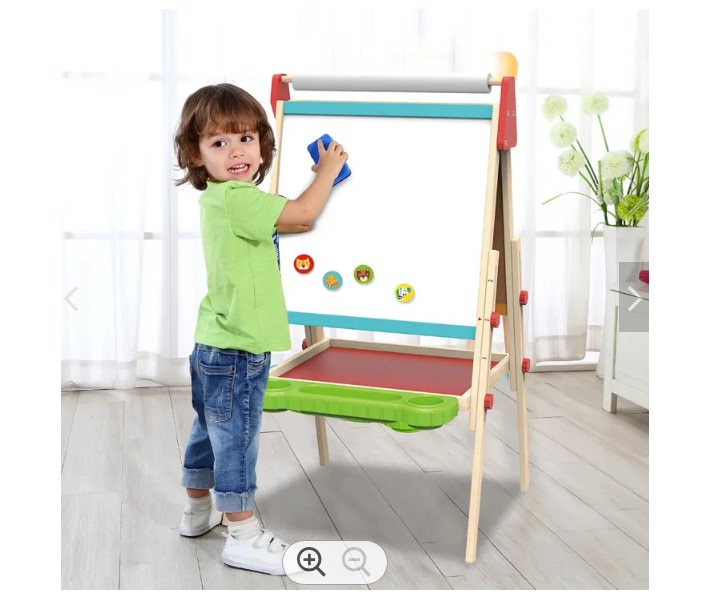 Easel for Kids - The Ultimate Art Station for Endless Fun, Kids Easel with  Paper Roll - Unleash Child's Creativity, Kids Easel with Magnetic