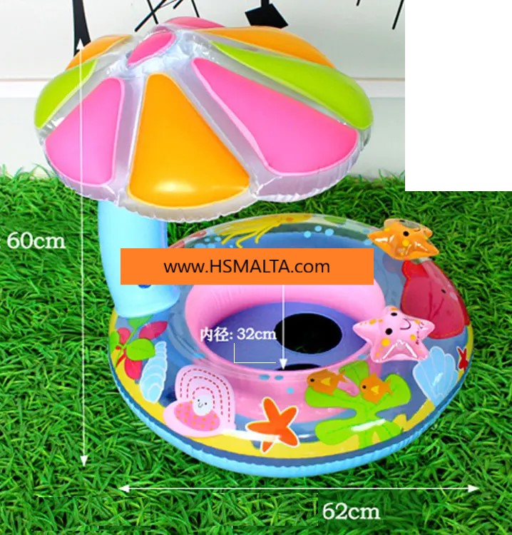 Baby float with umbrella sun shade HS Malta