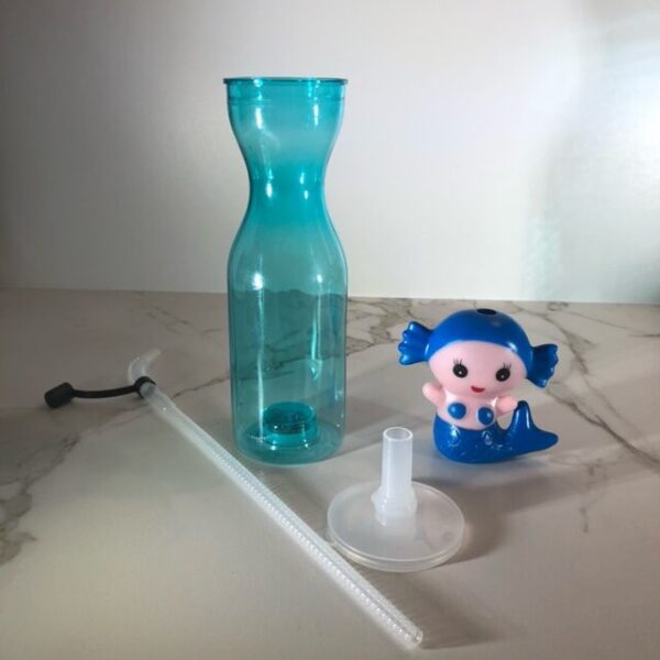 Shatter proof pool safe plastic reusable illuminated Cup with Mermaid Character - Image 3