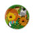 7 Jungle Animal Friends Theme round Recyclable 9" Plates - 10pieces pack