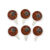 Basket Ball Theme Recyclable Paper Cup Cake Insert - 6 pieces pack