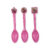 Disney Minnie Mouse Theme Recyclable Plastic Spoons - 6 pieces pack