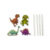 Baby Dinosaur Theme Recyclable Paper Cup Cake Insert - 6 pieces pack