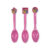 Disney Princess Collection Theme Recyclable Plastic Spoons - 10 pieces pack