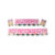 Baby Dinosaur Pink Theme Recyclable Paper Banner - 1 pieces pack