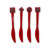 Spider Man Theme Recyclable Plastic Knives - 6 pieces pack