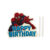 Spider Man Theme Recyclable Paper Cake Insert - 1 pieces pack