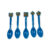 Sonic Theme Recyclable Plastic Spoons - 6 pieces pack