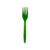 7 Jungle Animal Friends Theme Recyclable Plastic Forks - 10 pieces pack