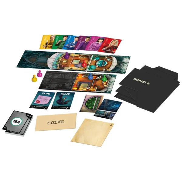 Hasbro Gaming Clue sabotage on the high seas - Image 2