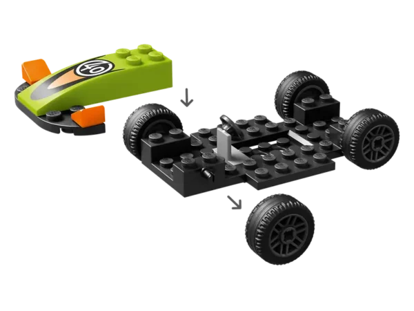 LEGO® Green Race Car - 60399 - Image 4