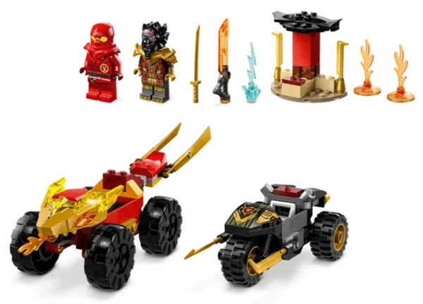 LEGO® Kai and Ras's Car and Bike Battle - 71789 - Image 4