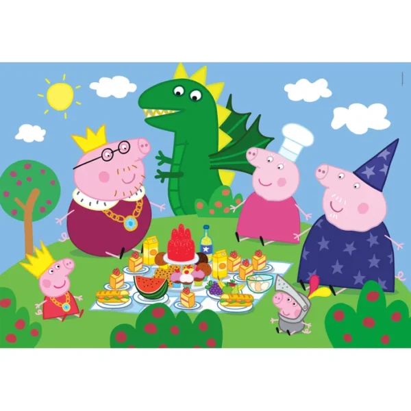 Clementoni Peppa Pig 3X48 pieces super colour puzzle 25263 - Image 6