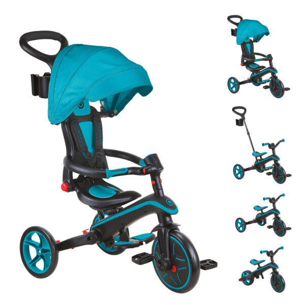 Globber Original Explorer Trike 4 in 1 from baby to toddler years - Image 5