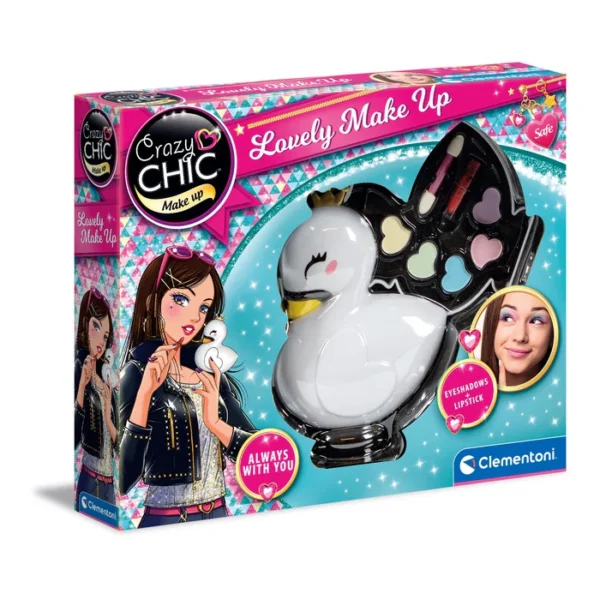 Clementoni Crazy Chic Lovely Make Up Swan pocket 18632