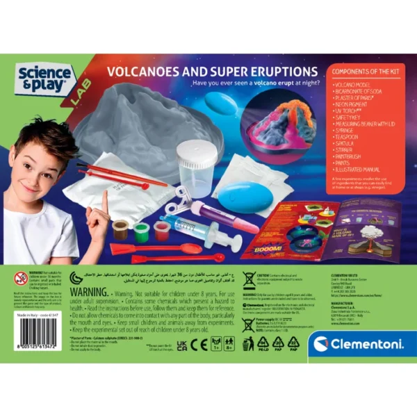 Clementoni Science and Play Volcanoes and super eruptions - Image 3