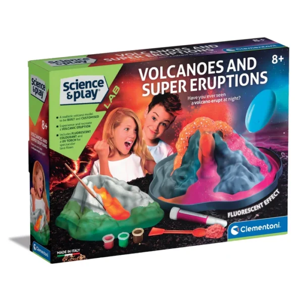 Clementoni Science and Play Volcanoes and super eruptions