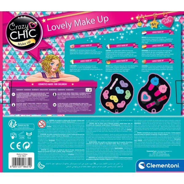Clementoni Crazy Chic Lovely makeup Unicorn 18643 - Image 3
