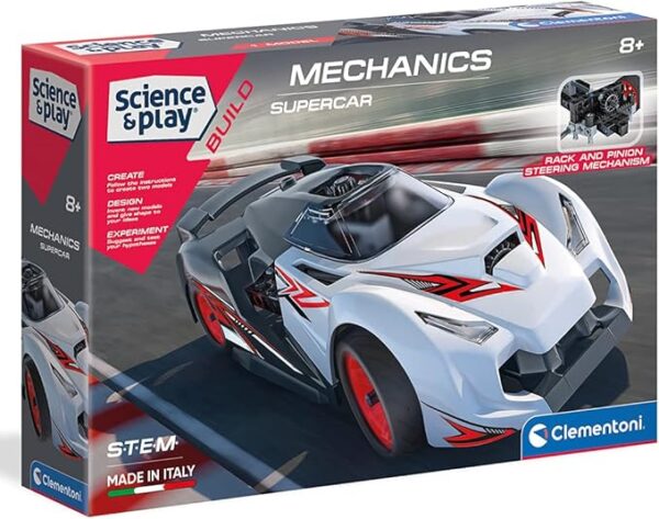 Clementoni Mechanics Lab Super Car 75057