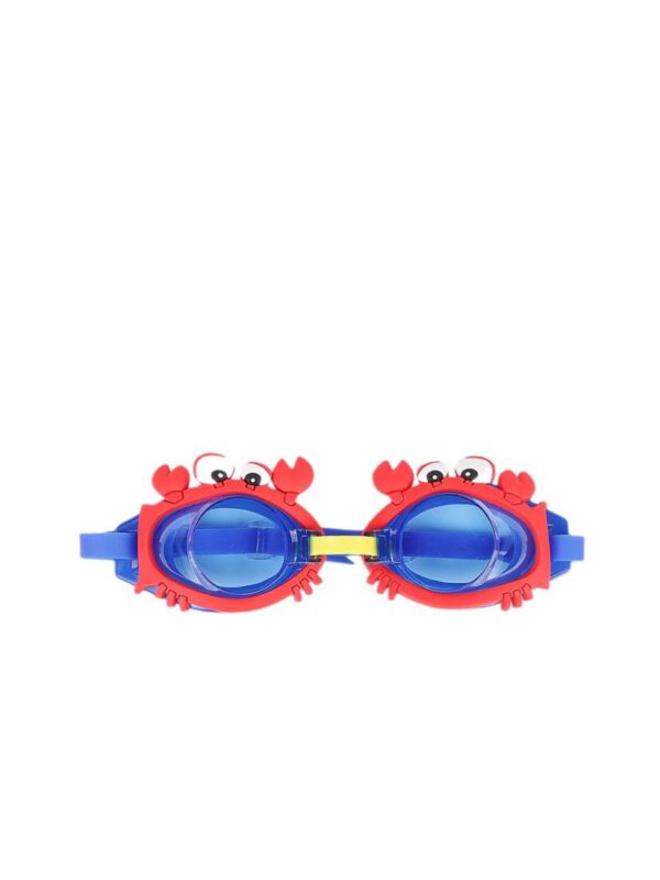 Swimming goggles for kids with fun crab shark and fish design