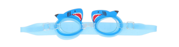 Swimming goggles for kids with fun crab shark and fish design - Image 3